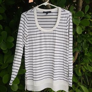 Stripped long sleeve shirt